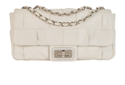 Igloo Reissue, &pound;1,300, Handbags, White, Lambskin Leather, Front view